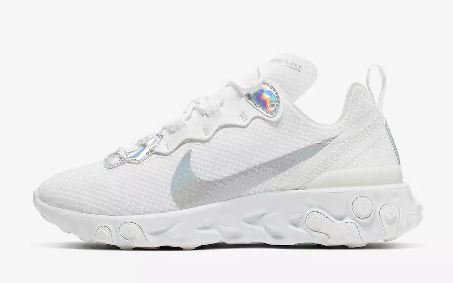 Nike React Element 55 White Iridescent-Pack CN0147-100 Dátum vydania