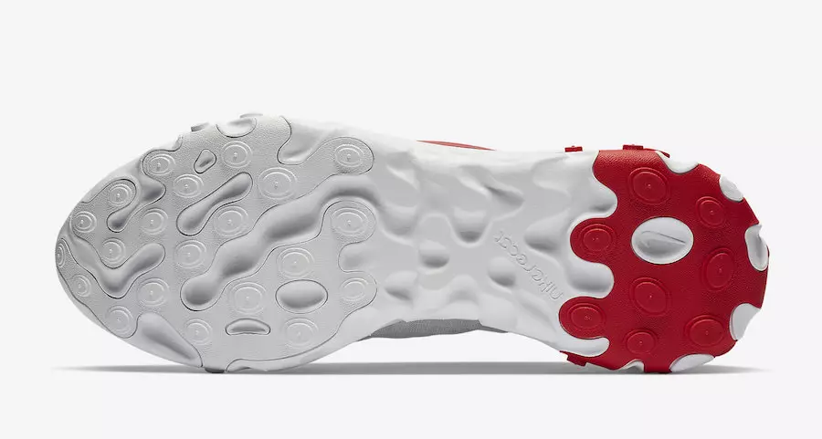 Nike React Element 55 Lanzamiento Próximamente en Blanco/Rojo Universitario 38120_6