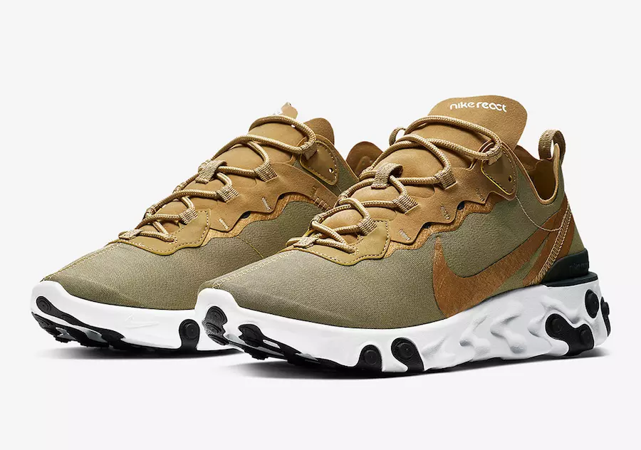 Nike React Element 55 Металл алт BQ6166-700