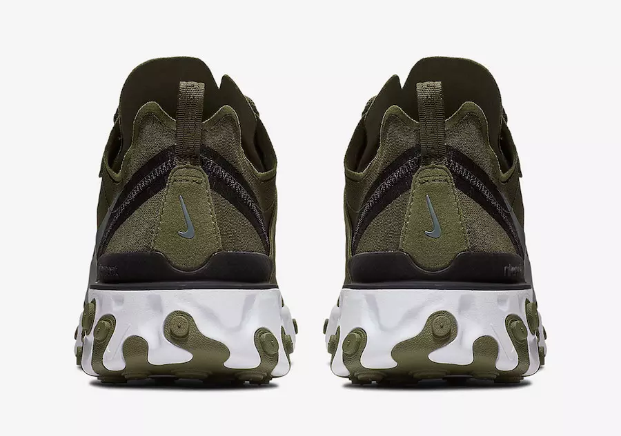 Nike React Element 55 Olive BQ6166-200 Data de llançament