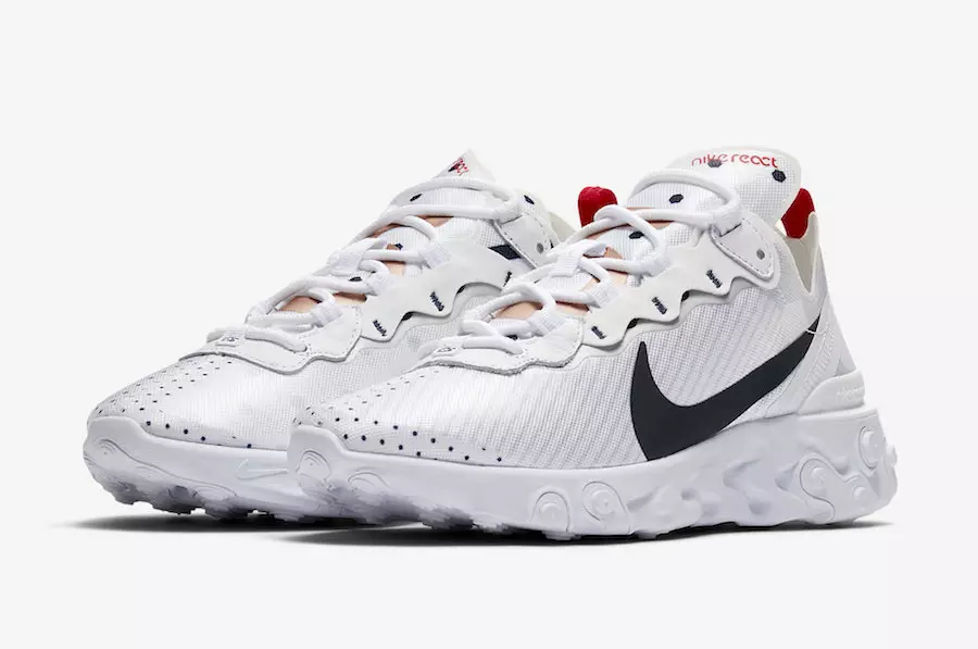 Нашри Nike React Element 55 Premium дар вибҳои фаронсавӣ