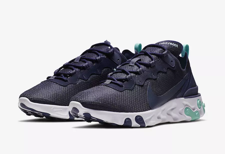 Nike React Element 55 Dark Obsidian CI2678-400 תאריך שחרור