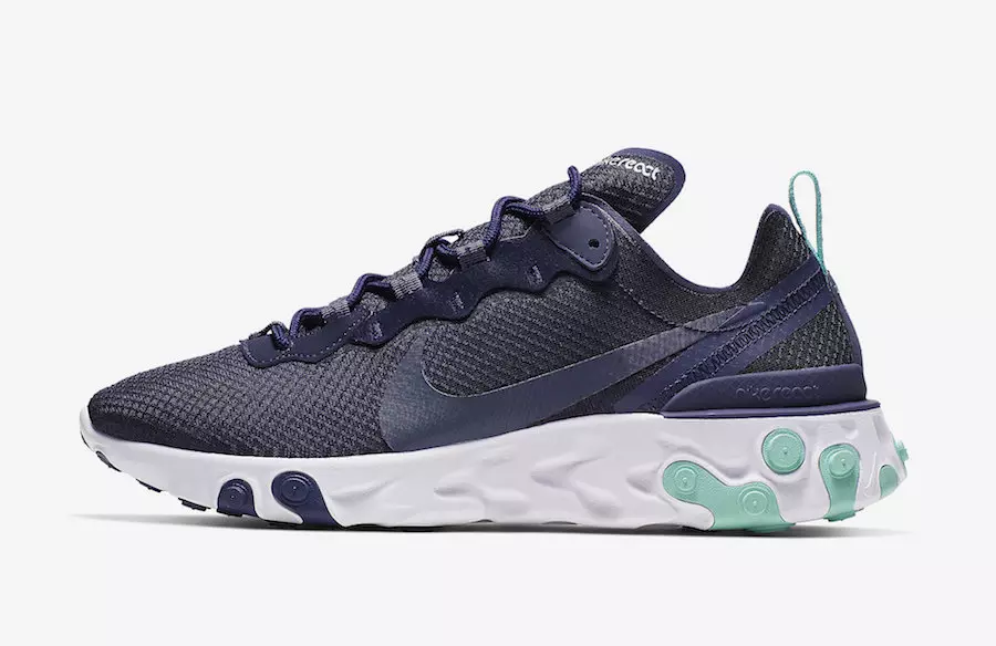 Nike React Element 55 Dark Obsidian CI2678-400 Թողարկման ամսաթիվ