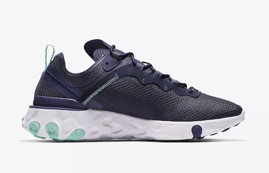 Nike React Element 55 Dark Obsidian CI2678-400 Data de llançament