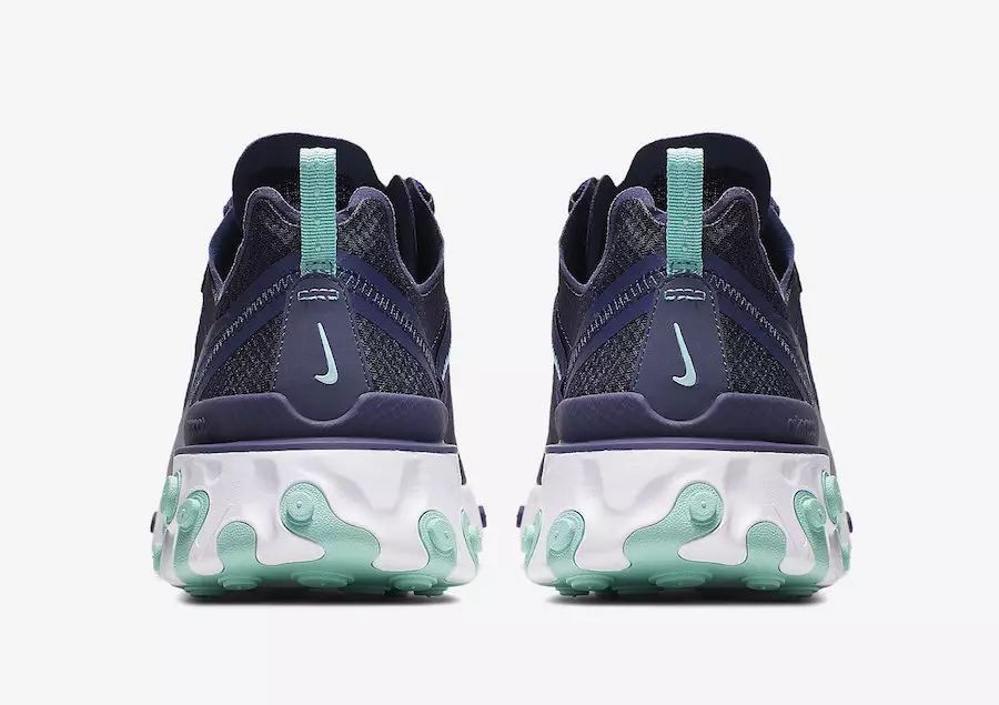 Nike React Element 55 Dark Obsidian CI2678-400 Шығарылған күні