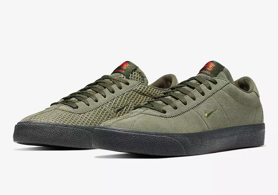 Ishod Wair Nike SB Bruin ISO Olive CN8827-300 Útgáfudagur