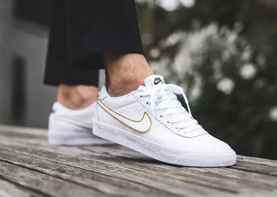 Nike SB Bruin Premium Releasing i vitt och guld