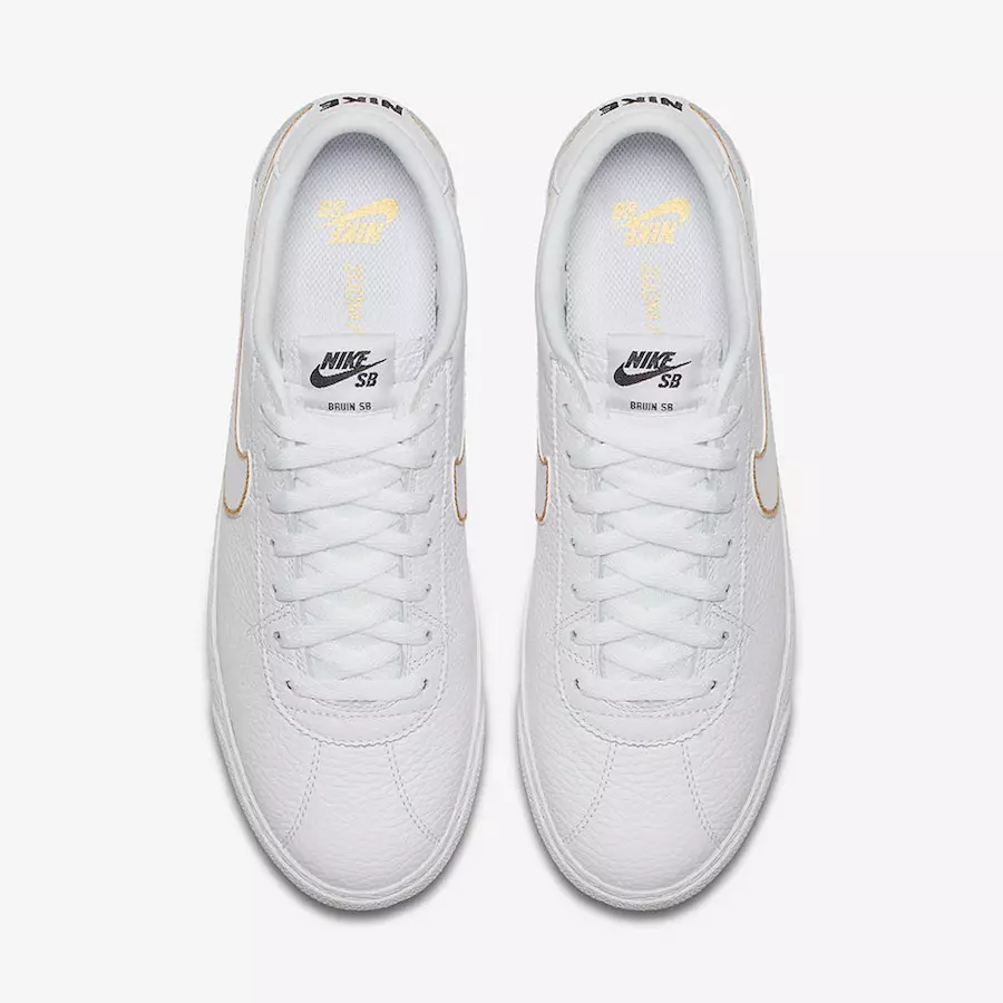 Nike SB Bruin Premium Weißgold 877045-117