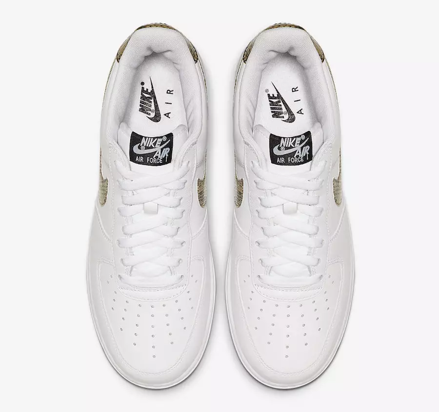 Nike Air Force 1 Ivory Snake AO1635-100 izlaišanas datums