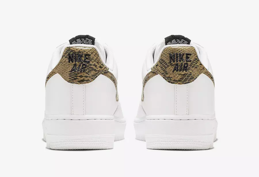 Nike Air Force 1 Ivory Snake AO1635-100 Шығарылым күні