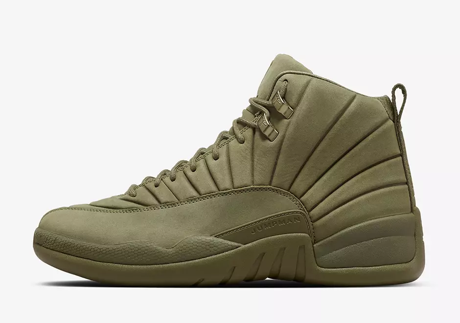 PSNY Air Jordan 12 Milan Olive AA1233-200