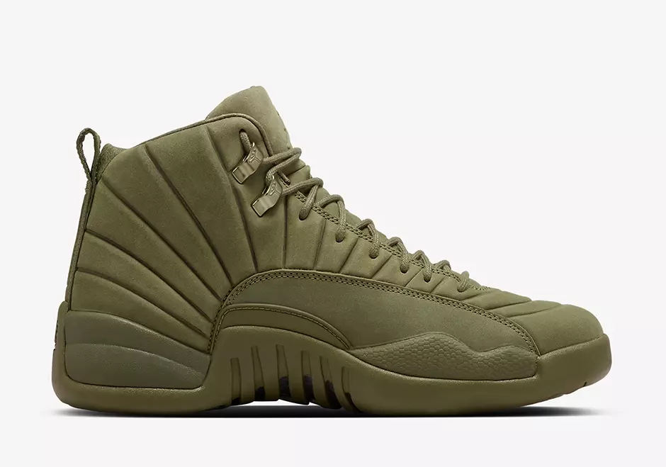 PSNY Air Jordan 12 Milan Olijf AA1233-200