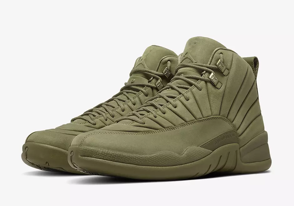 PSNY Air Jordan 12 Milano Olive AA1233-200