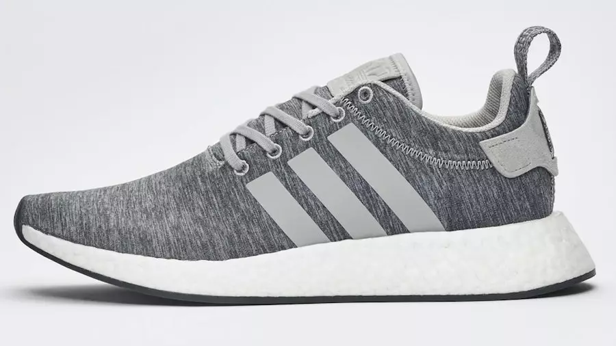 Кроссовкиnstuff x adidas NMD R2 Grey Melange