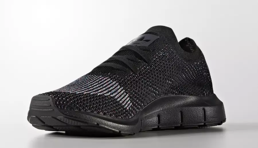 adidas Swift Run Primeknit Black Multicolor CG4127