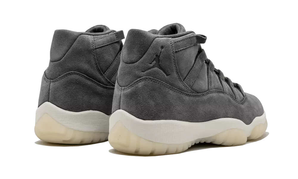 Air Jordan 11 Pinnacle Grey Suede