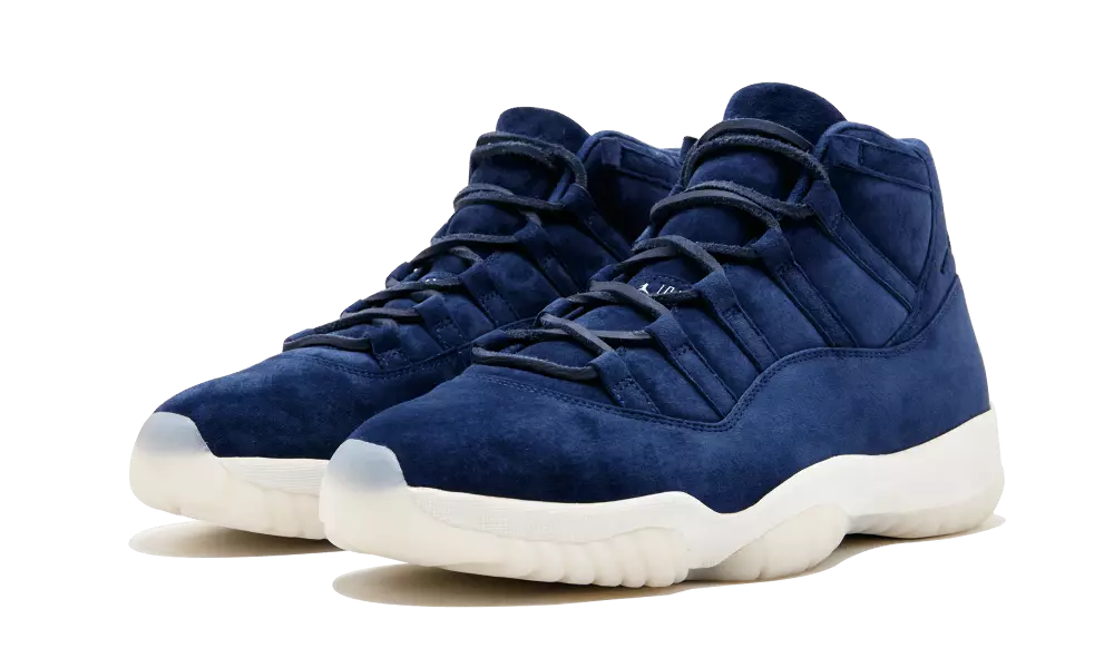 Air Jordan 11 Jeter Navy Suede