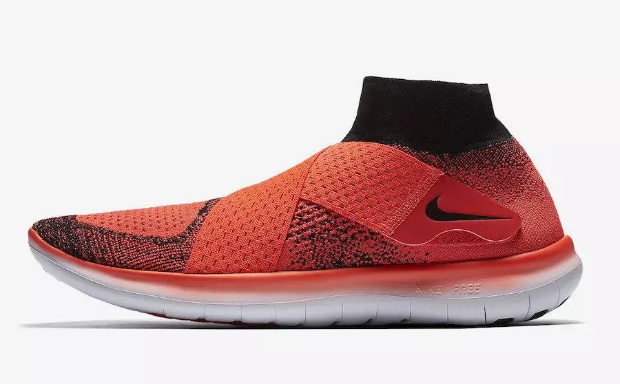 Nike Pa pagesë RN Motion Flyknit 2017 Bright Crimson