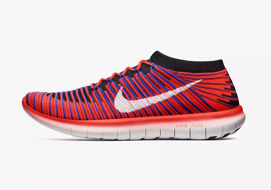 Nike အခမဲ့ RN လှုပ်ရှားမှု Flyknit