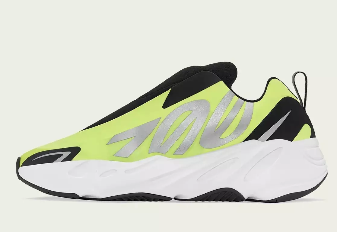 adidas Yeezy Boost 700 MNVN Laceless Phosphor GY2055 გამოშვების თარიღის ფასი