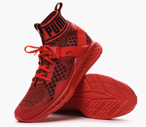 PUMA Ignite EvoKnit Rood