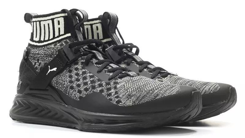 PUMA Ignite Pro Tricot Noir Gris