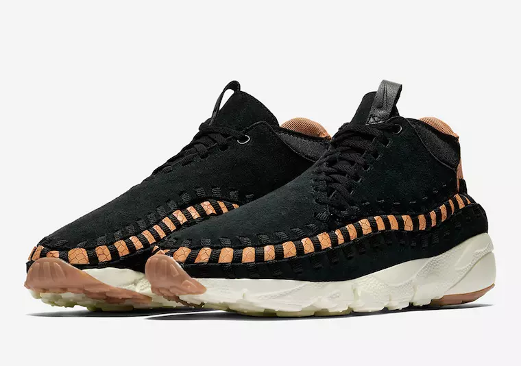 Nike Air Footscape dệt Chukka Dark Russet Snakeskin 446337-002