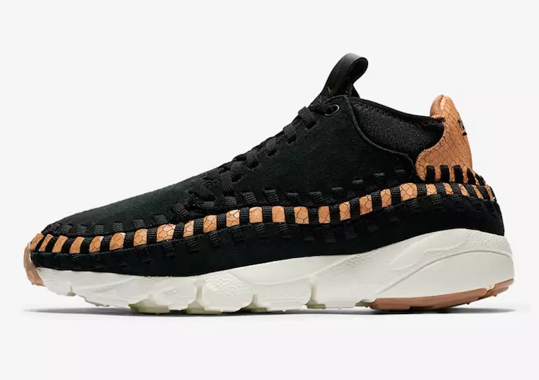 Nike Air Footscape ნაქსოვი ჩუკა მუქი რუსეტი გველის ტყავი 446337-002