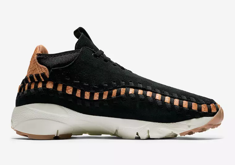 Nike Air Footscape ткаена чука темна русета змиска кожа 446337-002