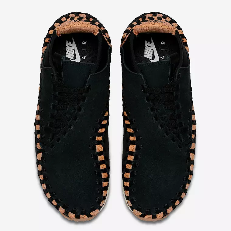 Nike Air Footscape Woven Chukka To'q qizil ilon terisi 446337-002