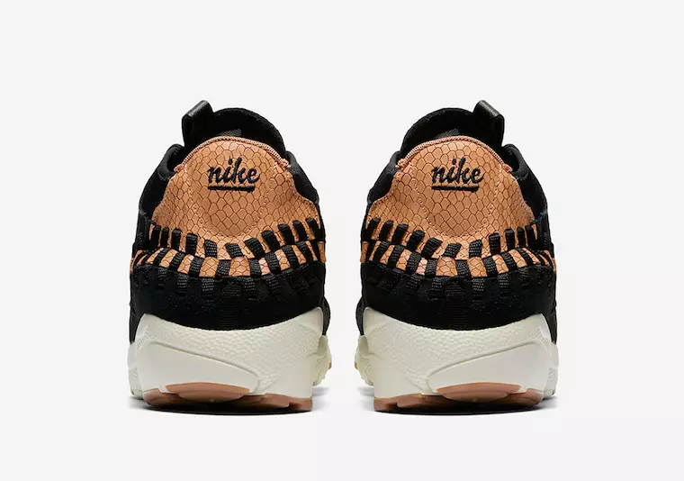 Nike Air Footscape tecido Chukka Dark Russet Snakeskin 446337-002