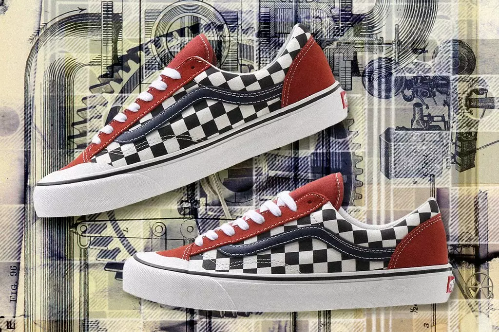 Vans Style 36 SF Two-Tone Salt Wash Checkerboard Release Datum