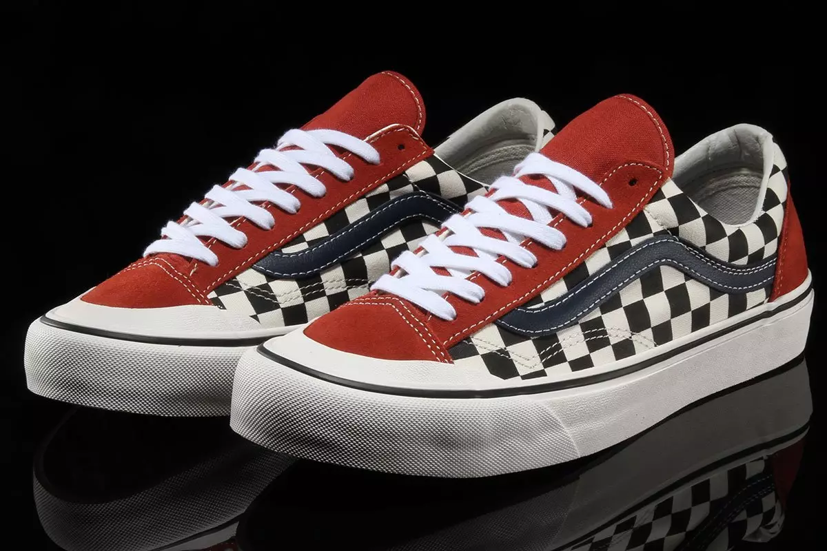 Vans Style 36 SF Two-Tone Salt Wash Checkerboard Release Datum