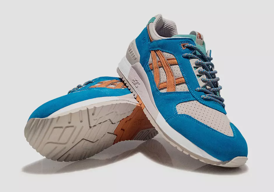 पट्टा ASICS जेल रिस्पेक्टर रिलीज की तारीख। पट्टा x ASICS GEL-Respector समृद्ध, रंगीन एनीमे फिल्मों और उष्णकटिबंधीय मछली और जीवों जैसे पात्रों से प्रेरित है