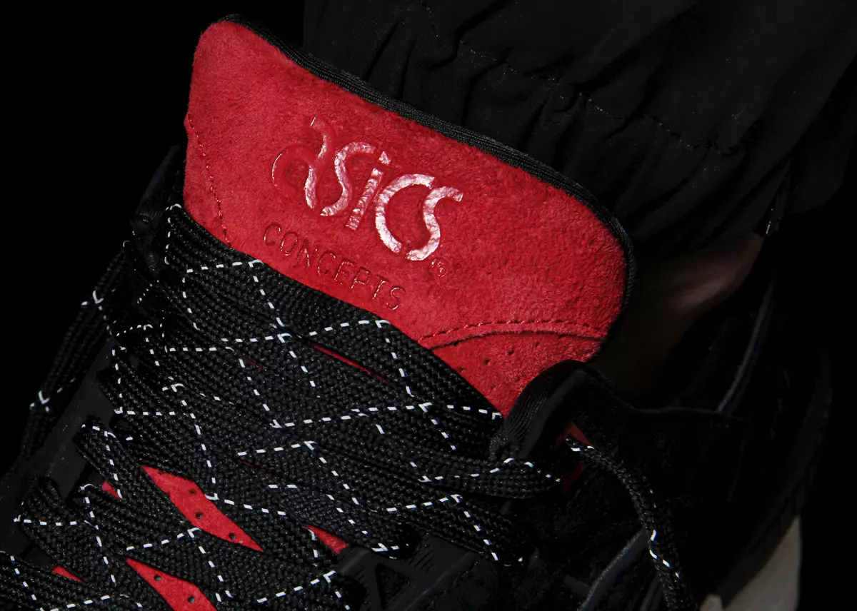 Khái niệm x ASICS Gel Res Inspector Black Widow