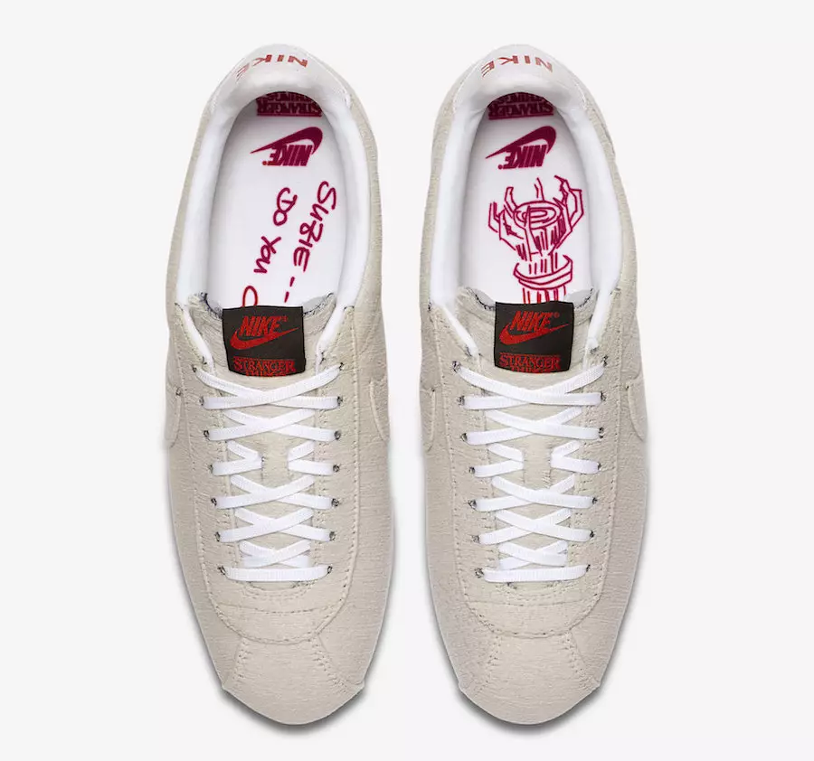 Stranger Things Nike Cortez Starcourt Mall CJ6107-100 تاریخ انتشار