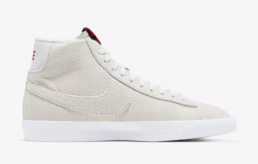 أشياء غريبة Nike Blazer Mid Upside Down CJ6102-100 تاريخ الإصدار