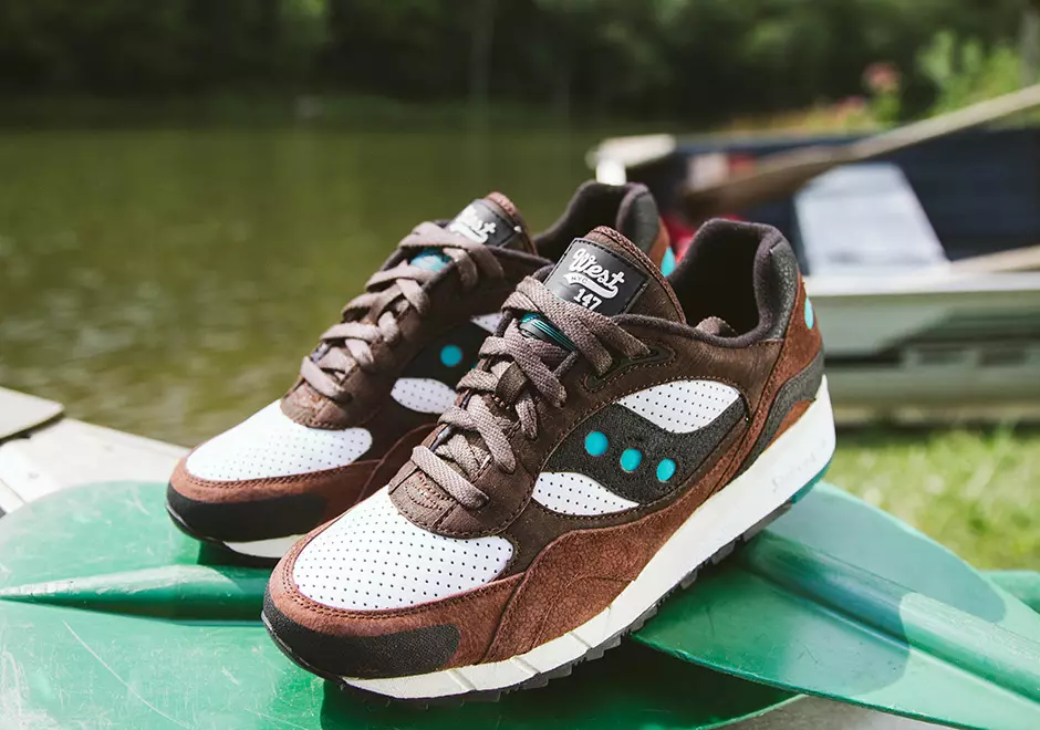 အနောက် NYC x Saucony Shadow 6000