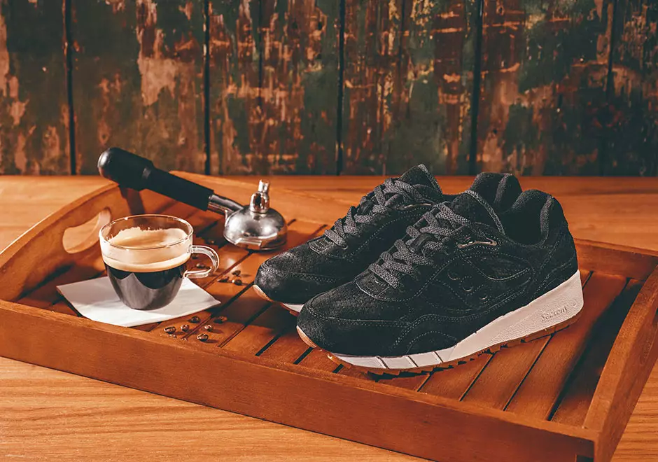 Pacáiste Caife Éireannach Saucony Shadow 6000 Caife