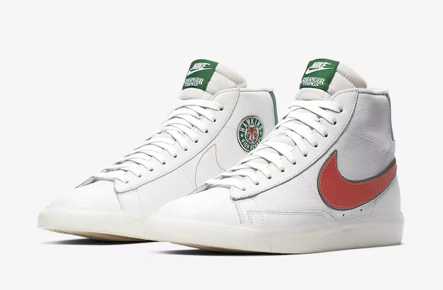 Stranger Things Nike Blazer Mid Hawkins High CJ6101-100 Թողարկման ամսաթիվ