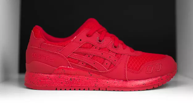 ASICS Gel Lyte III و Gel Lyte V قرمز مشکی