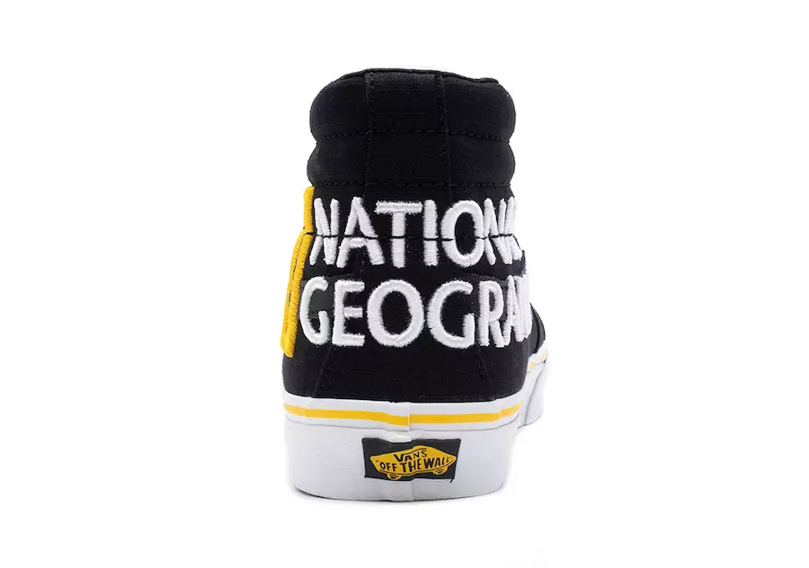 National Geographic Vans Sk8-Hi Data e publikimit