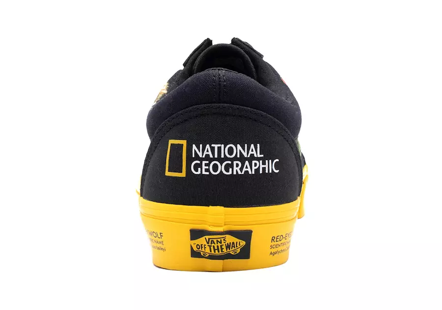 National Geographic Vans Old Skool -julkaisupäivä