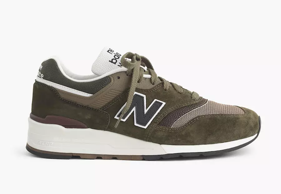 J.Crew New Balance 997 kamuflaż