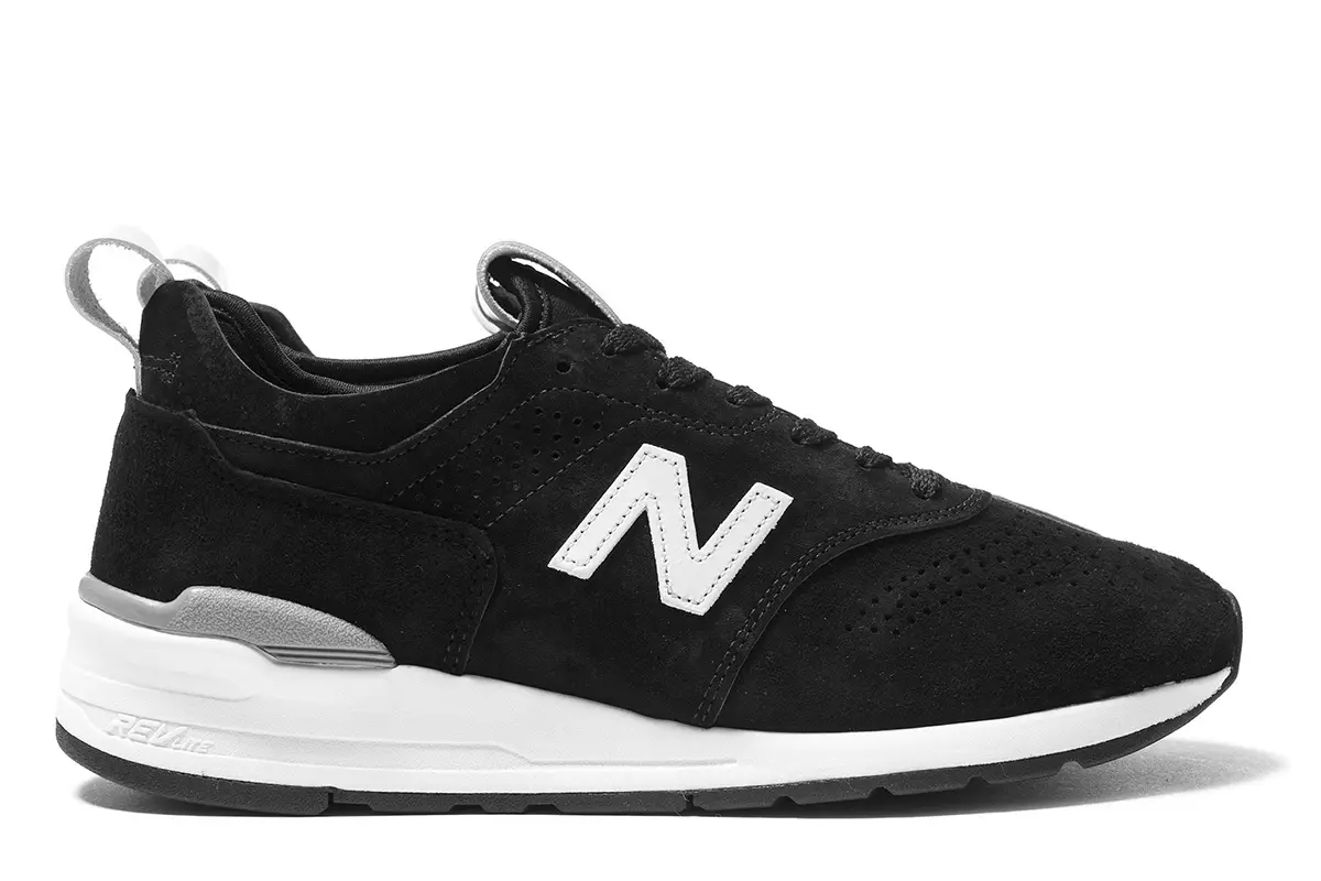 New Balance 997 деконструкцияланған қара