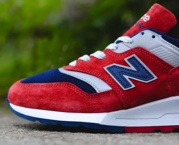 New Balance 997 лижаронии Connoisseur Red Navy