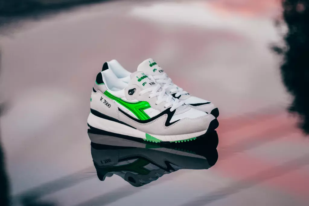 Diadora V7000 OG "Green Fluo"