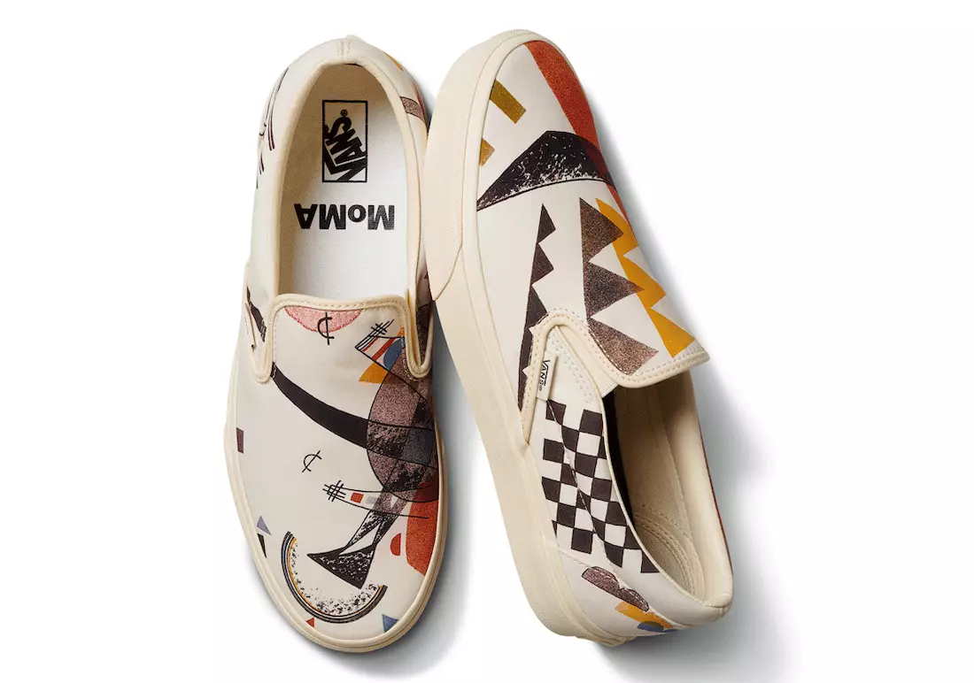 MoMA Vans သည် Vasily Kandinsky ဖြန့်ချိသည့်ရက်စွဲတွင် ချော်လဲပါသည်။