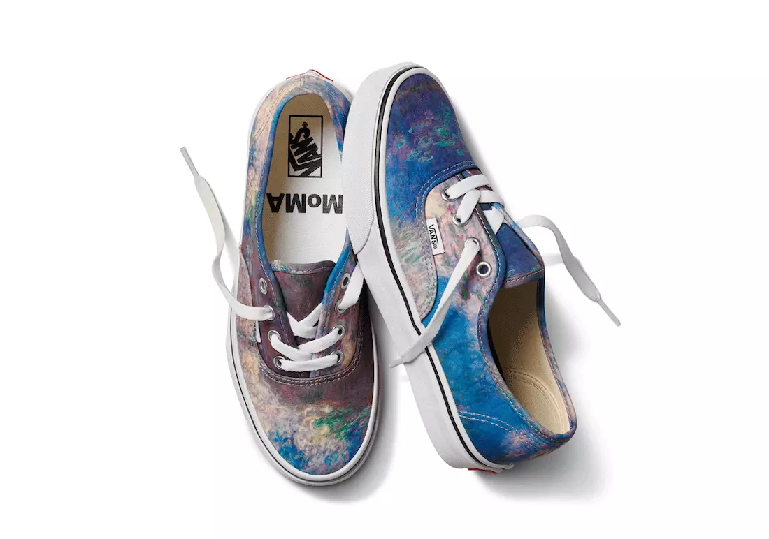 MoMA Vans စစ်မှန်သော Claude Monet ဖြန့်ချိသည့်ရက်စွဲ