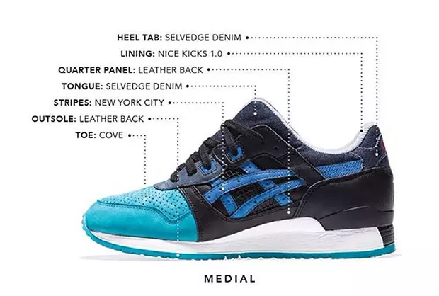 Ronnie Fieg ASICS Saygı Renk Dökümü